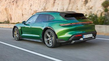 Porsche Taycan Cross Turismo - rear 3/4