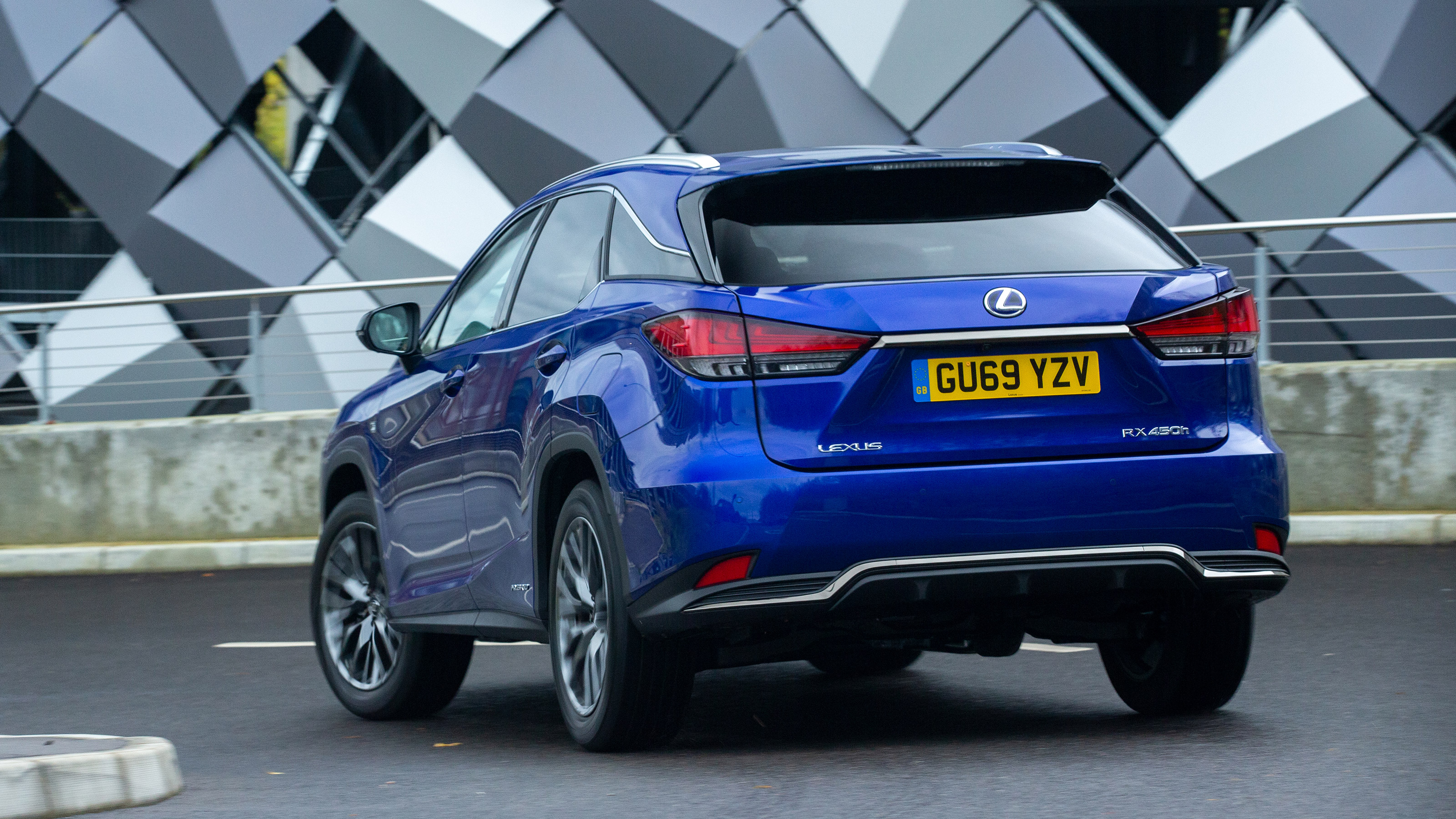 Lexus RX SUV rear cornering