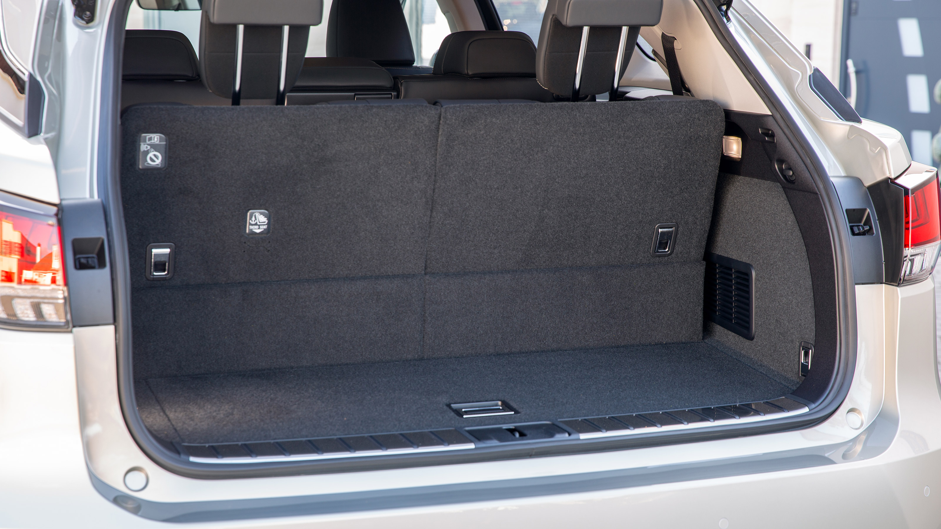 Lexus RX L SUV boot with seven seats