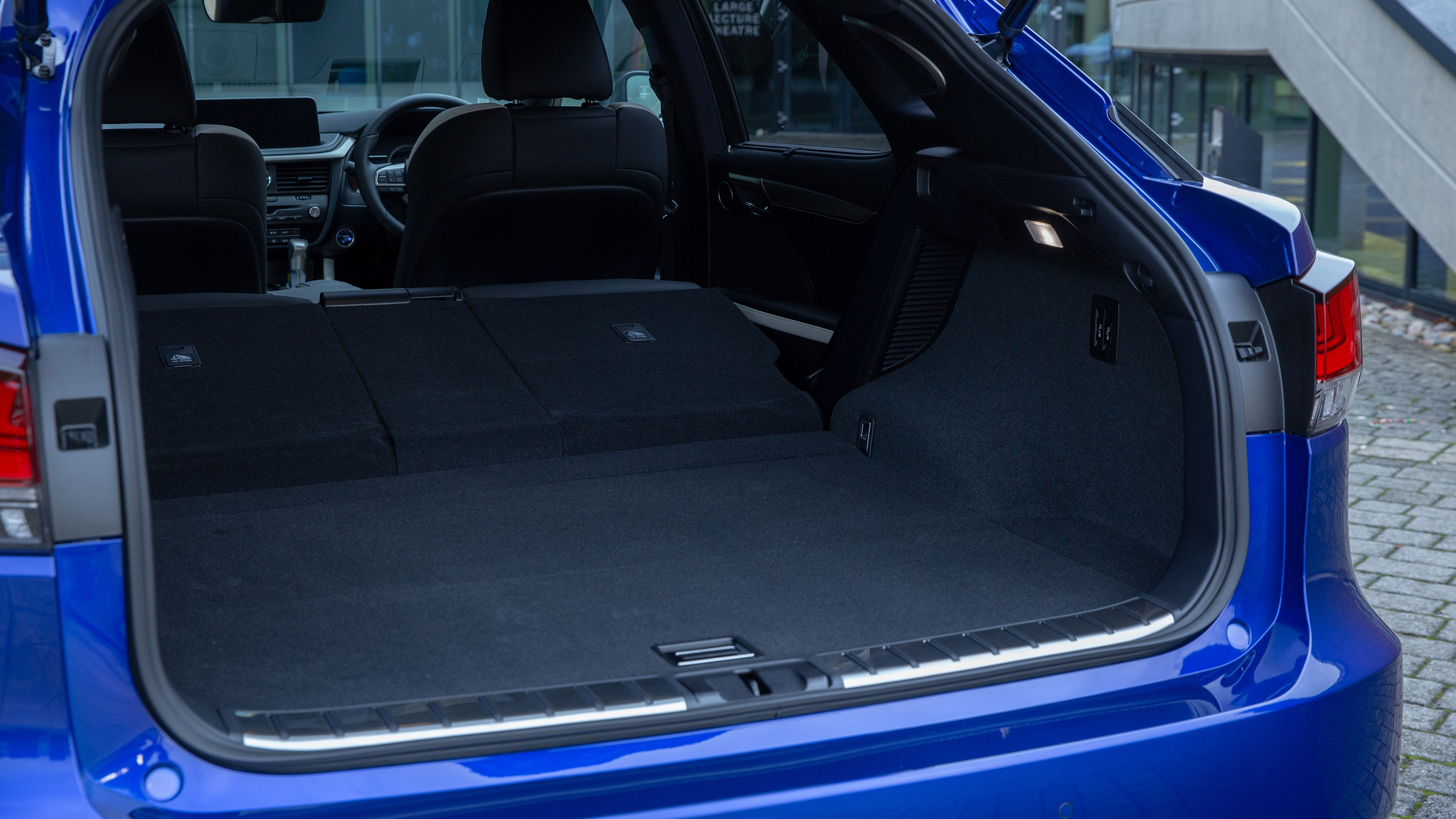 Lexus RX SUV boot seats folded