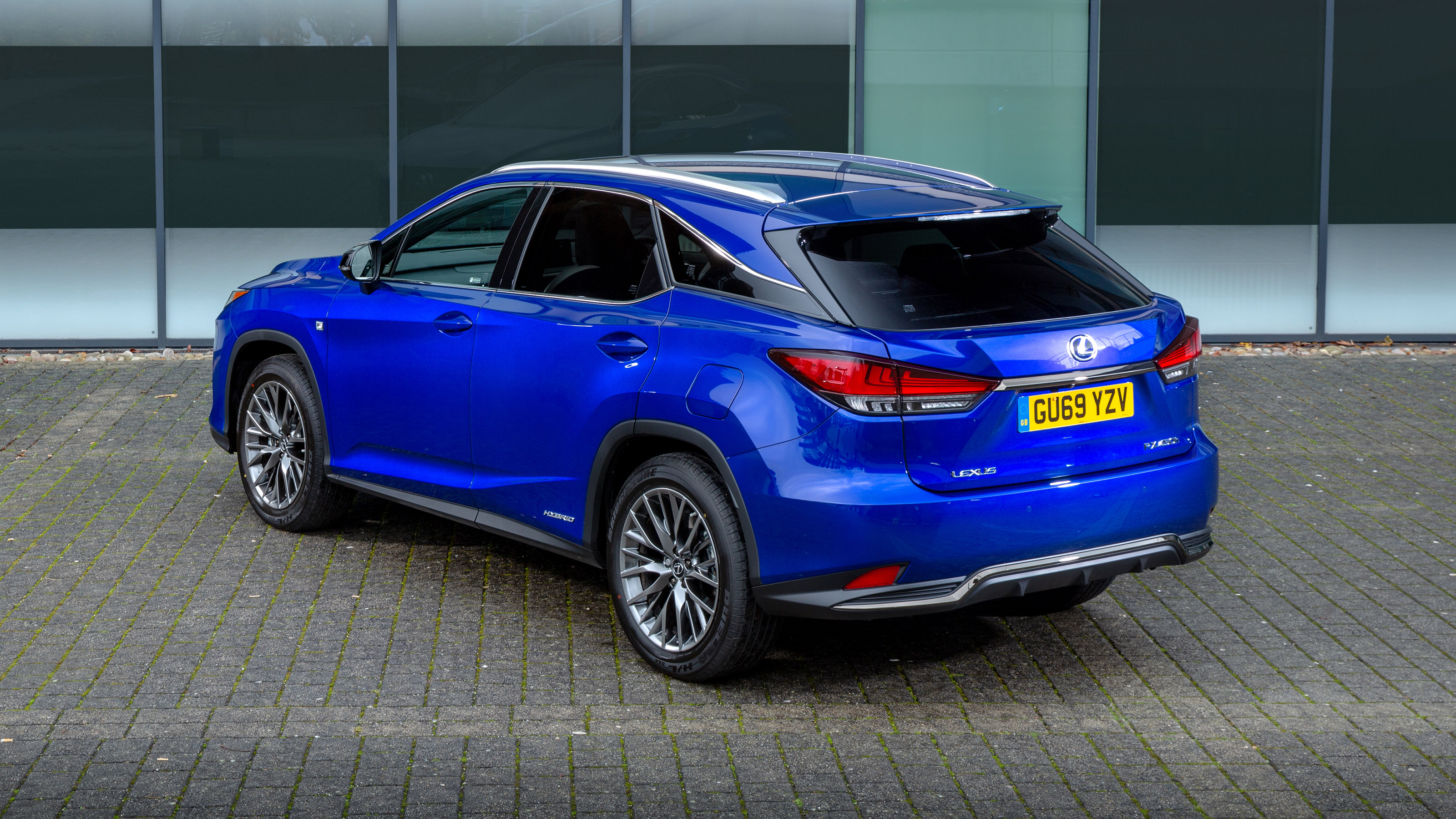 Lexus RX SUV rear 3/4 static