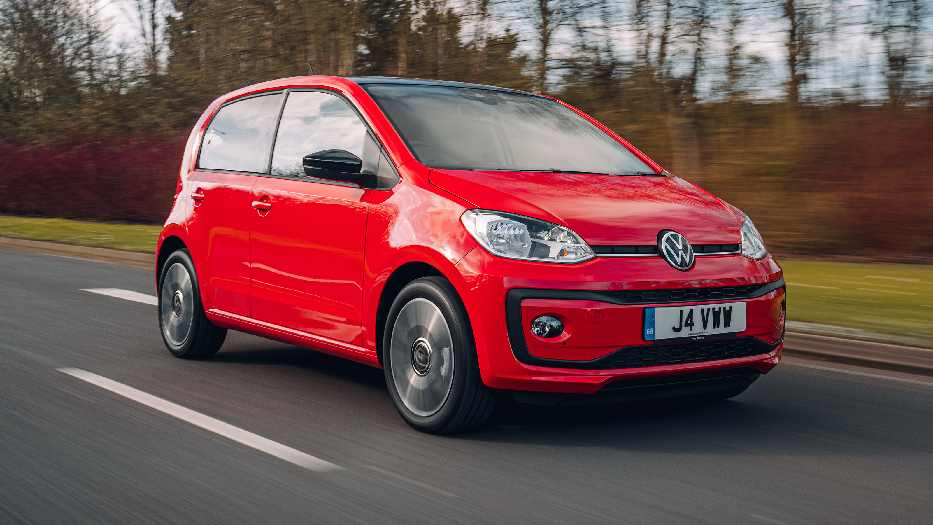 Volkswagen up! hatchback driving