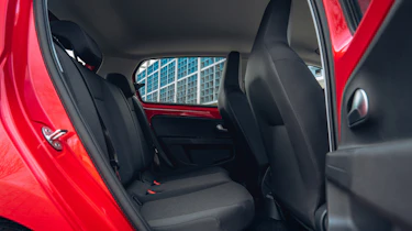 Volkswagen up! hatchback rear seats