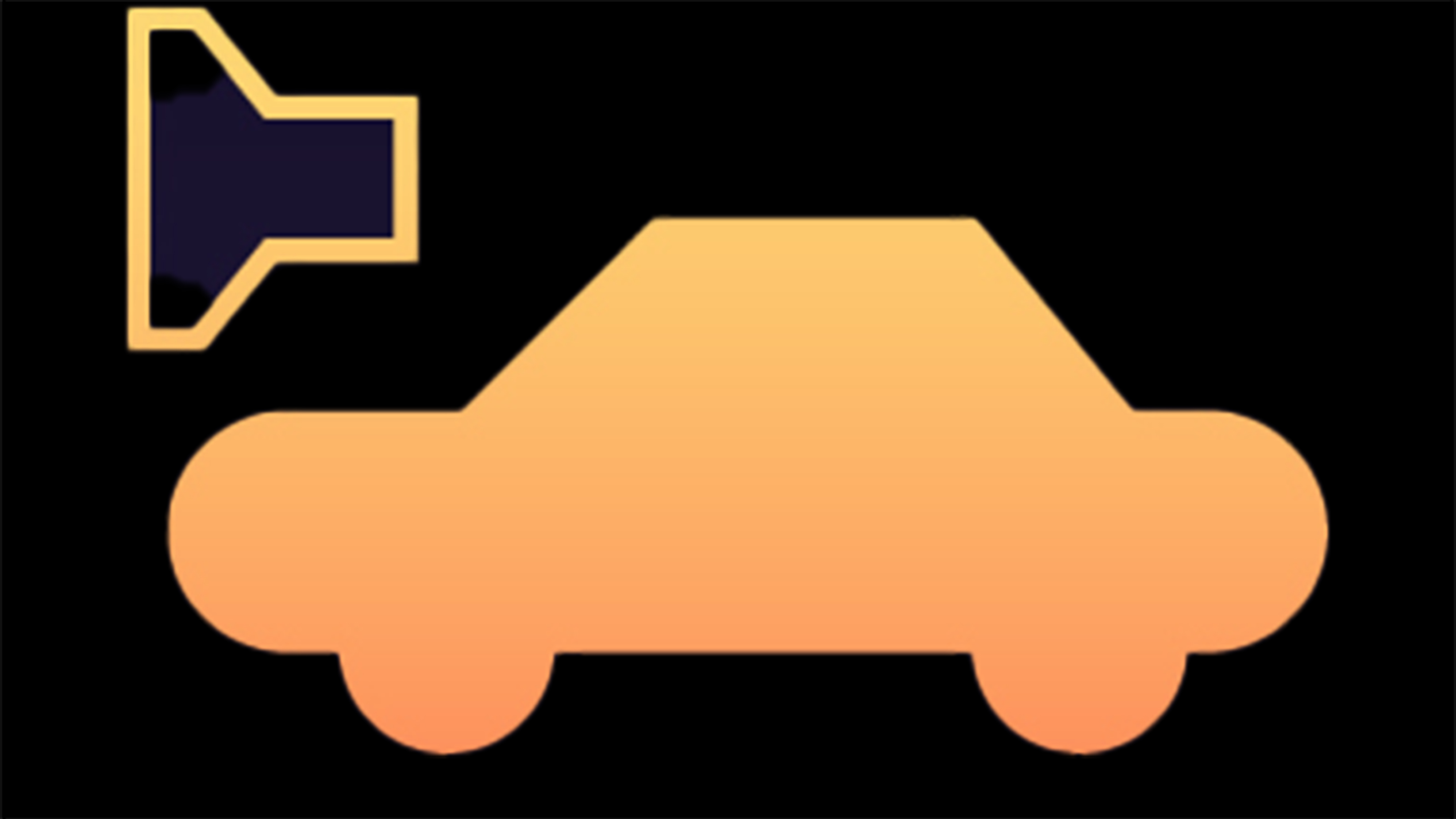 Pedestrian warning system light