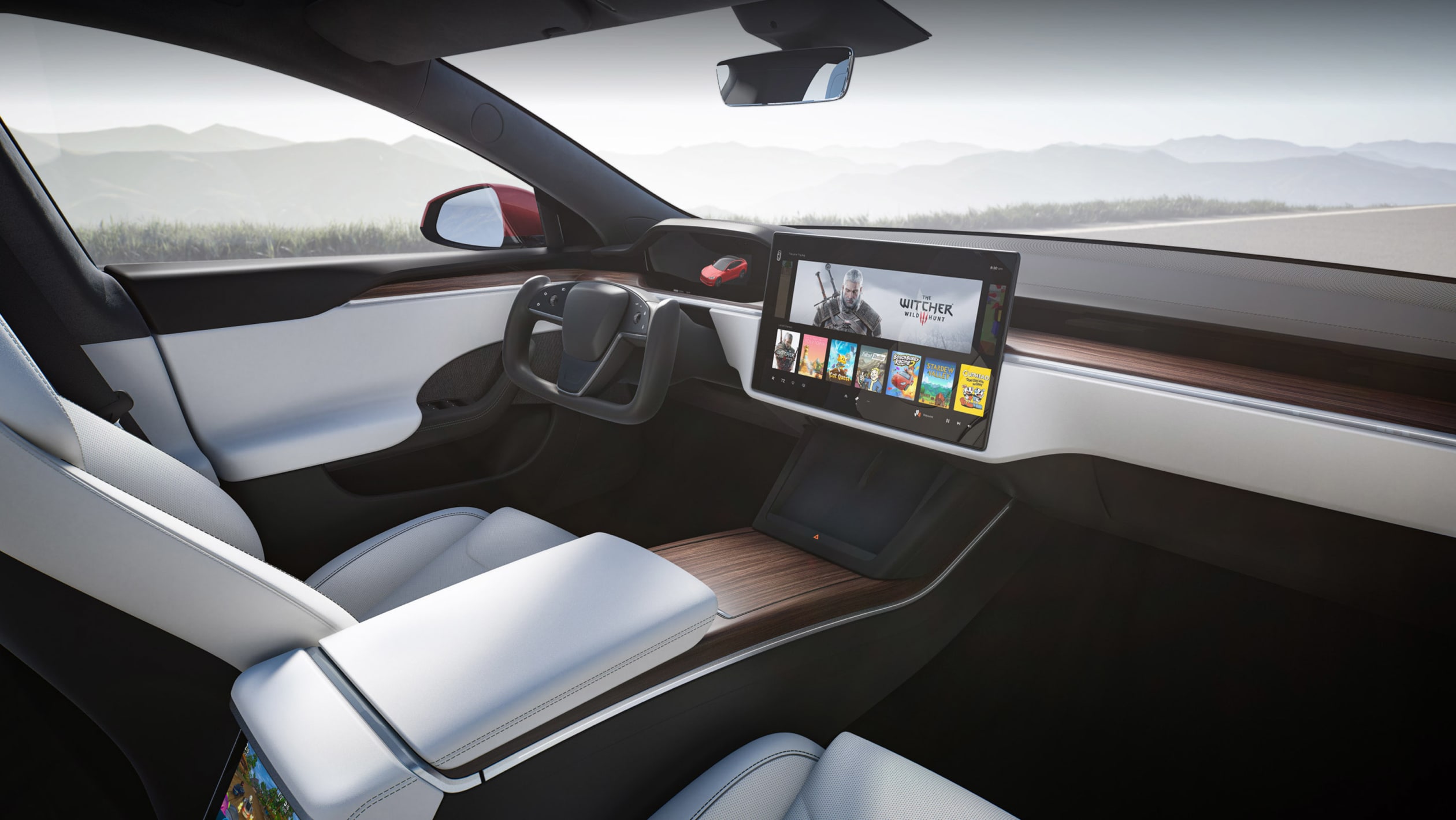 Tesla Model S Plaid - dashboard 