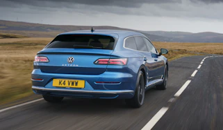 Volkswagen Arteon Shooting Brake estate rear 3/4 tracking