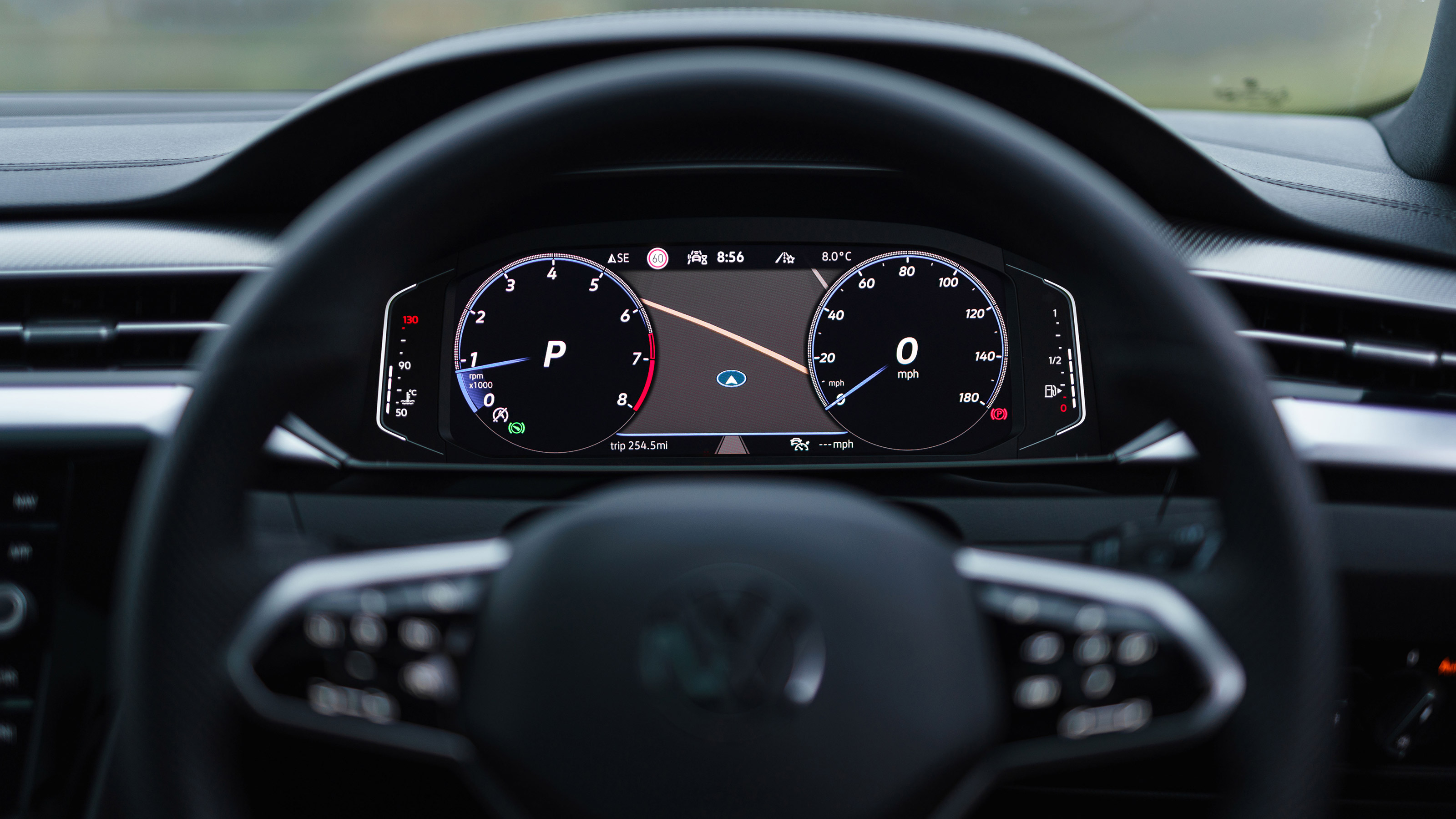 Volkswagen Arteon Shooting Brake estate instrument display