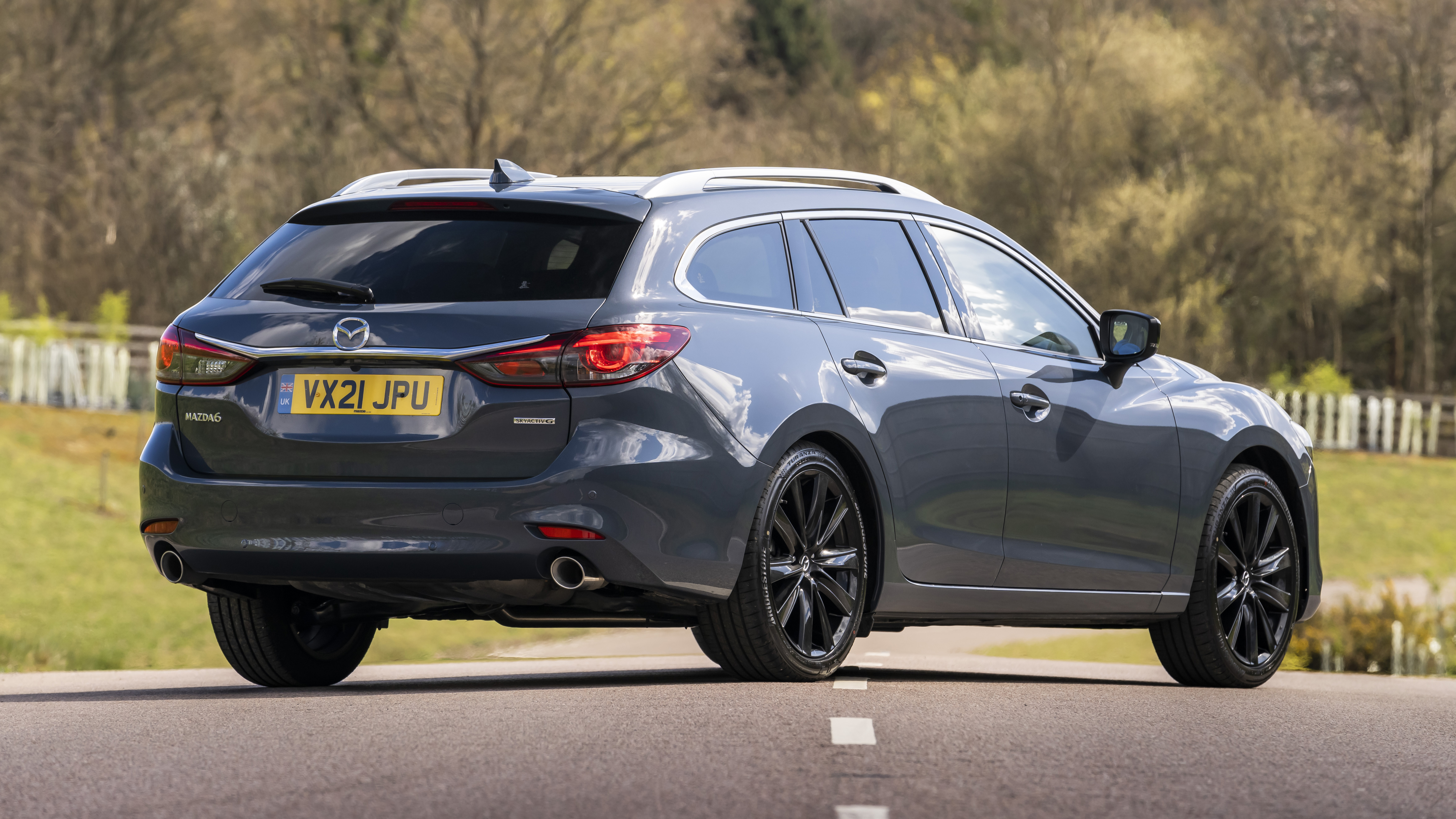 2021 Mazda6 Kuro Edition - estate rear 