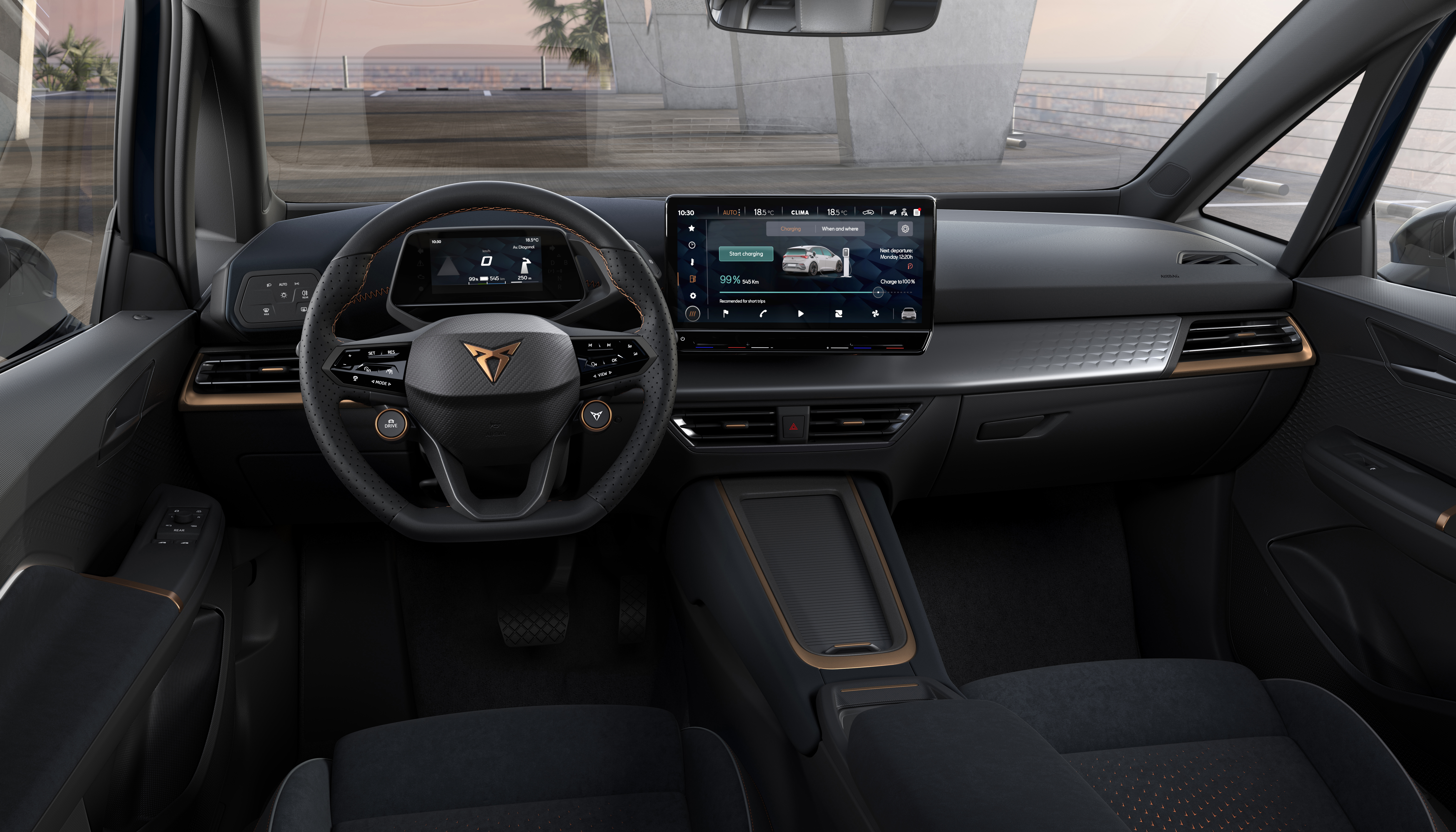 2022 Cupra Born - interior