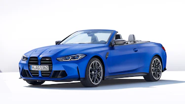 2021 BMW M4 Competition Convertible M xDrive - front 3/4 view