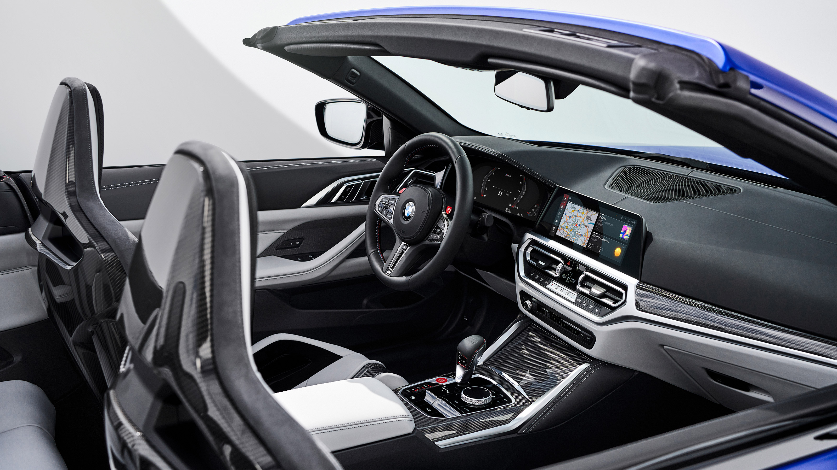 2021 BMW M4 Competition Convertible M xDrive - interior 
