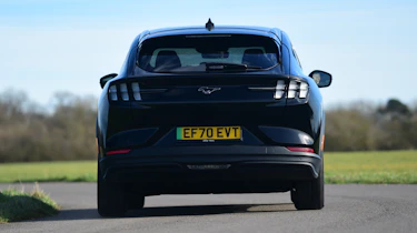 Ford Mustang Mach-E - rear on dynamic
