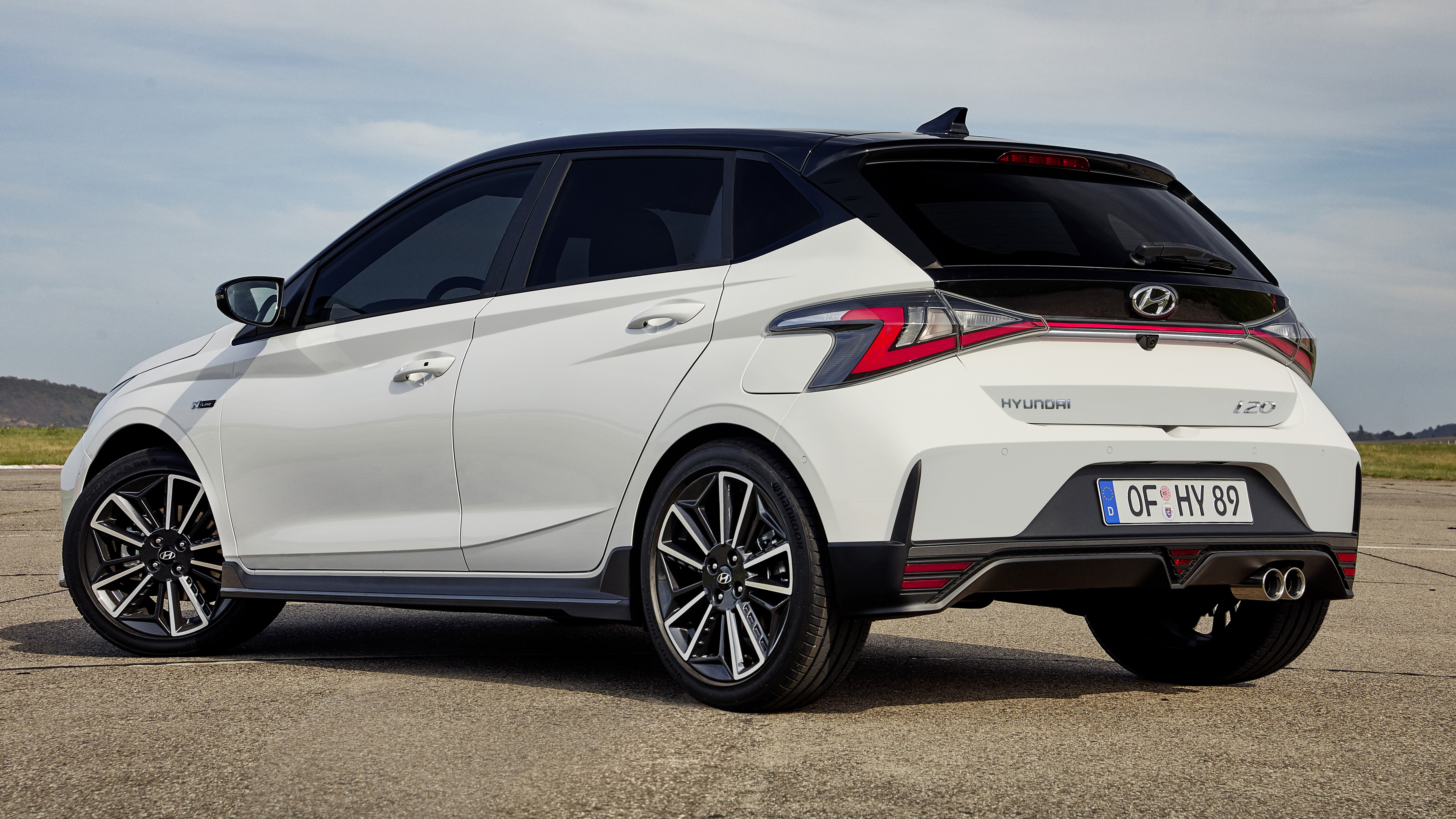 2021 Hyundai i20 N Line - rear 3/4 static 