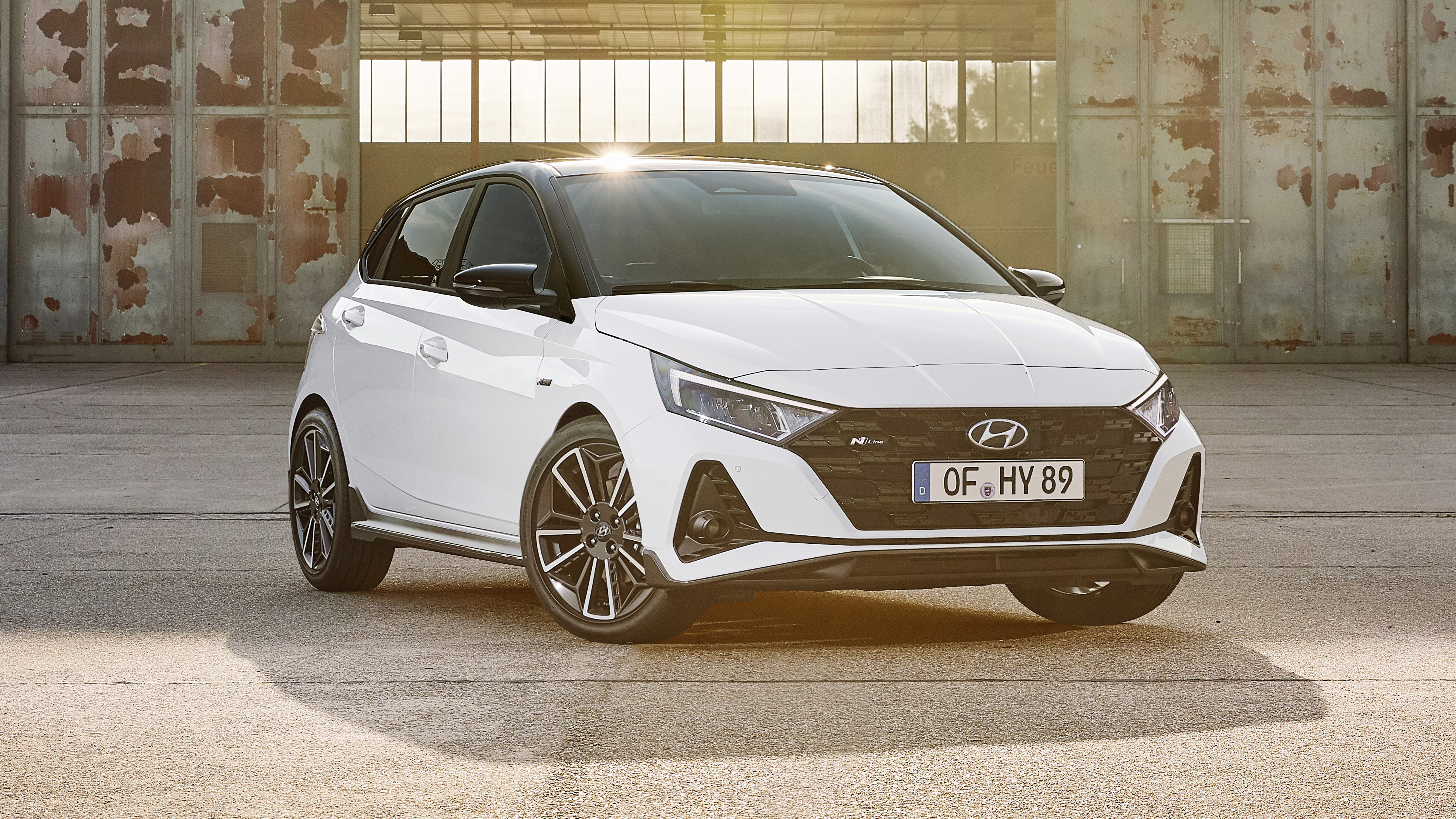 2021 Hyundai i20 N Line - front 3/4 static 