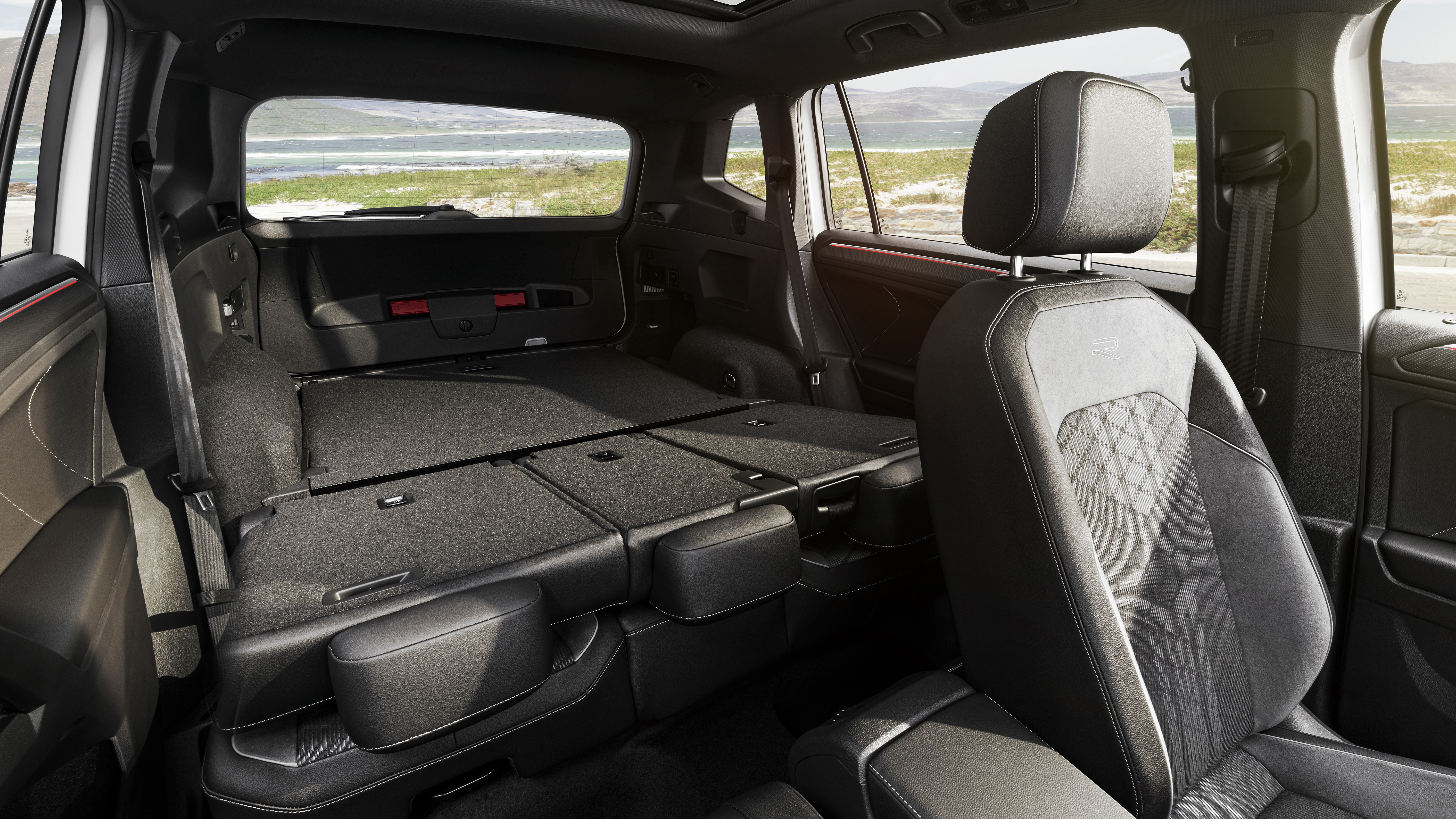 2021 Volkswagen Tiguan Allspace -  rear seats and boot space