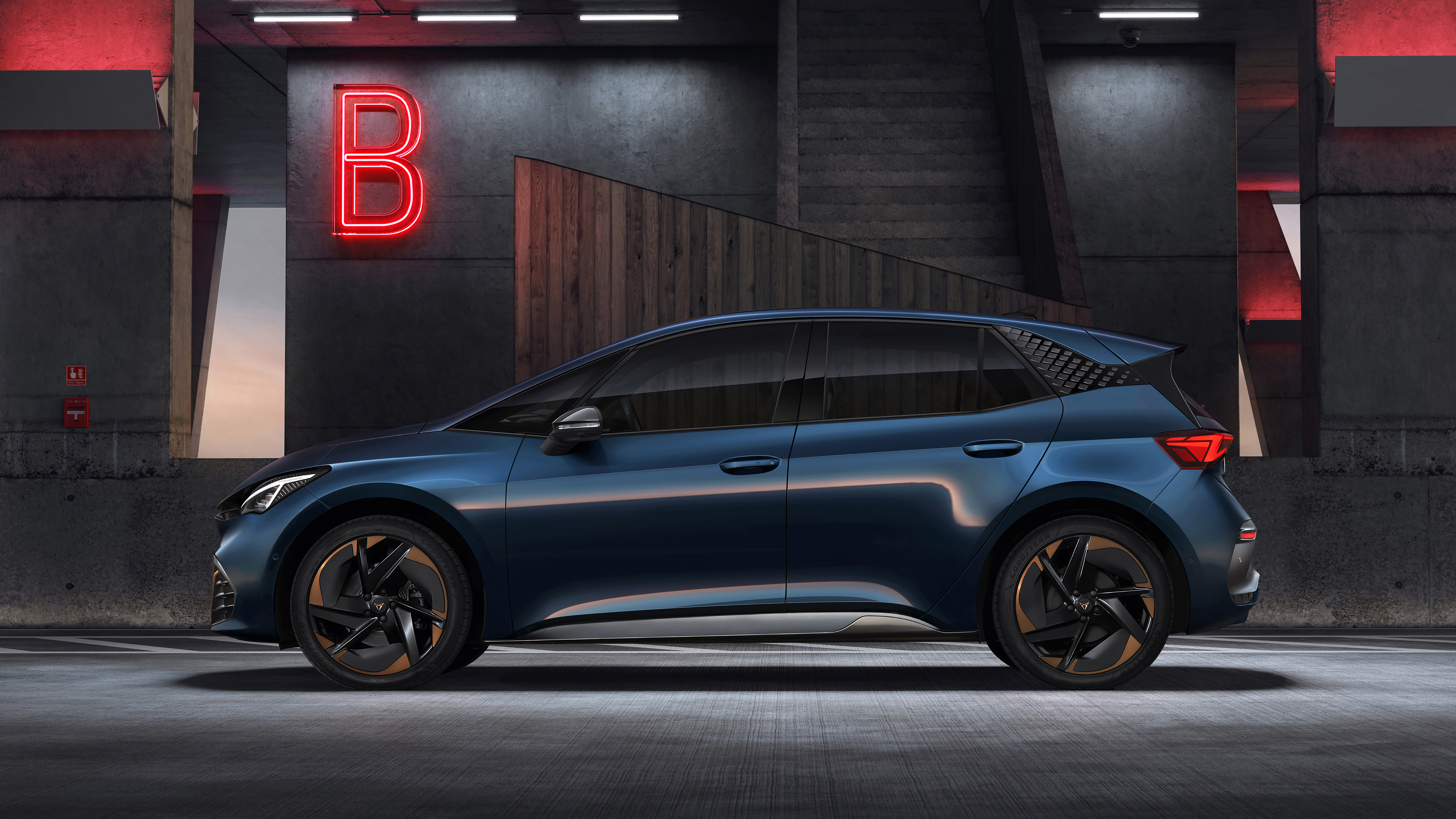 2022 Cupra Born - side view