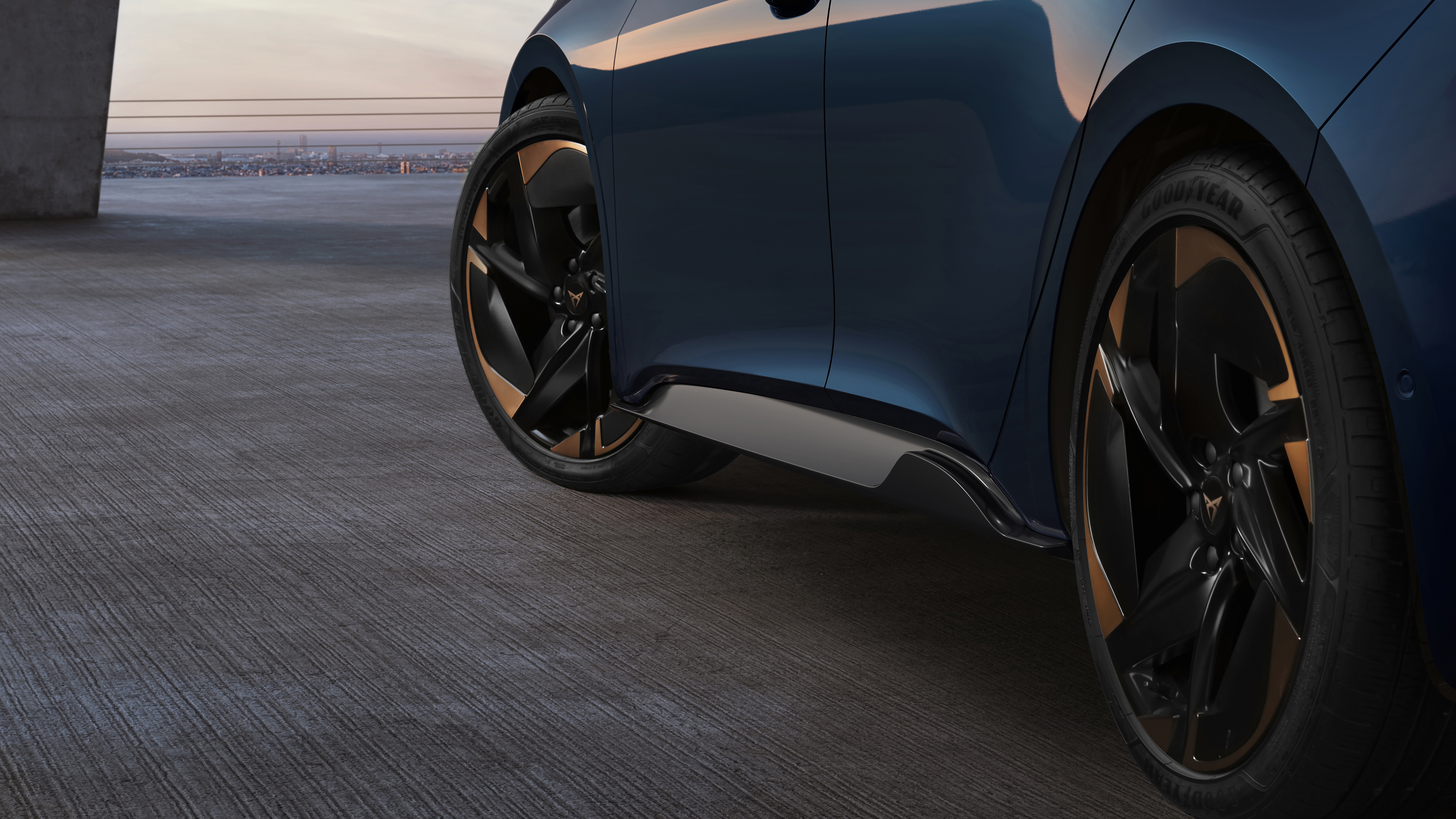 2022 Cupra Born - side view close