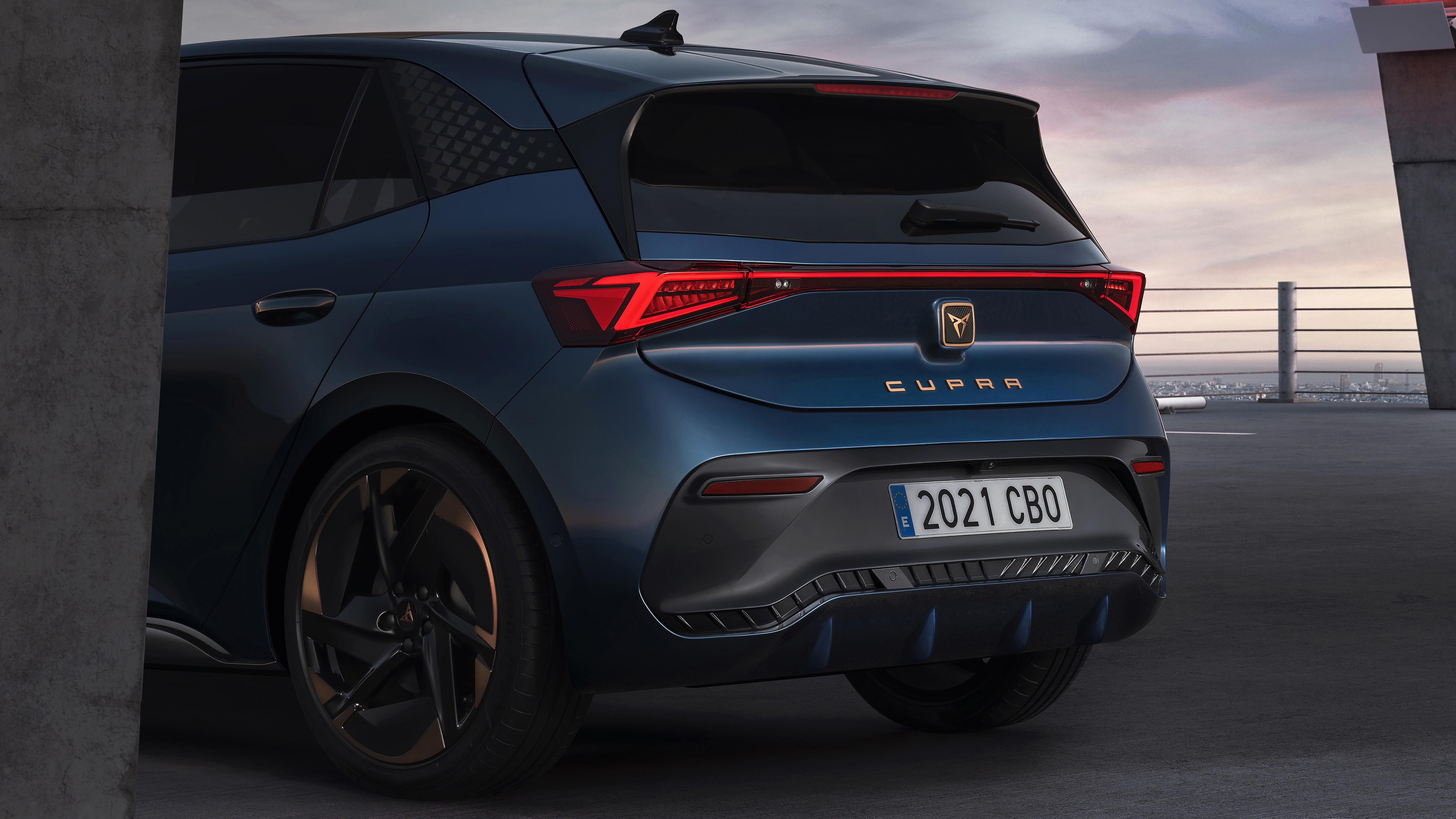 2022 Cupra Born - rear view close 