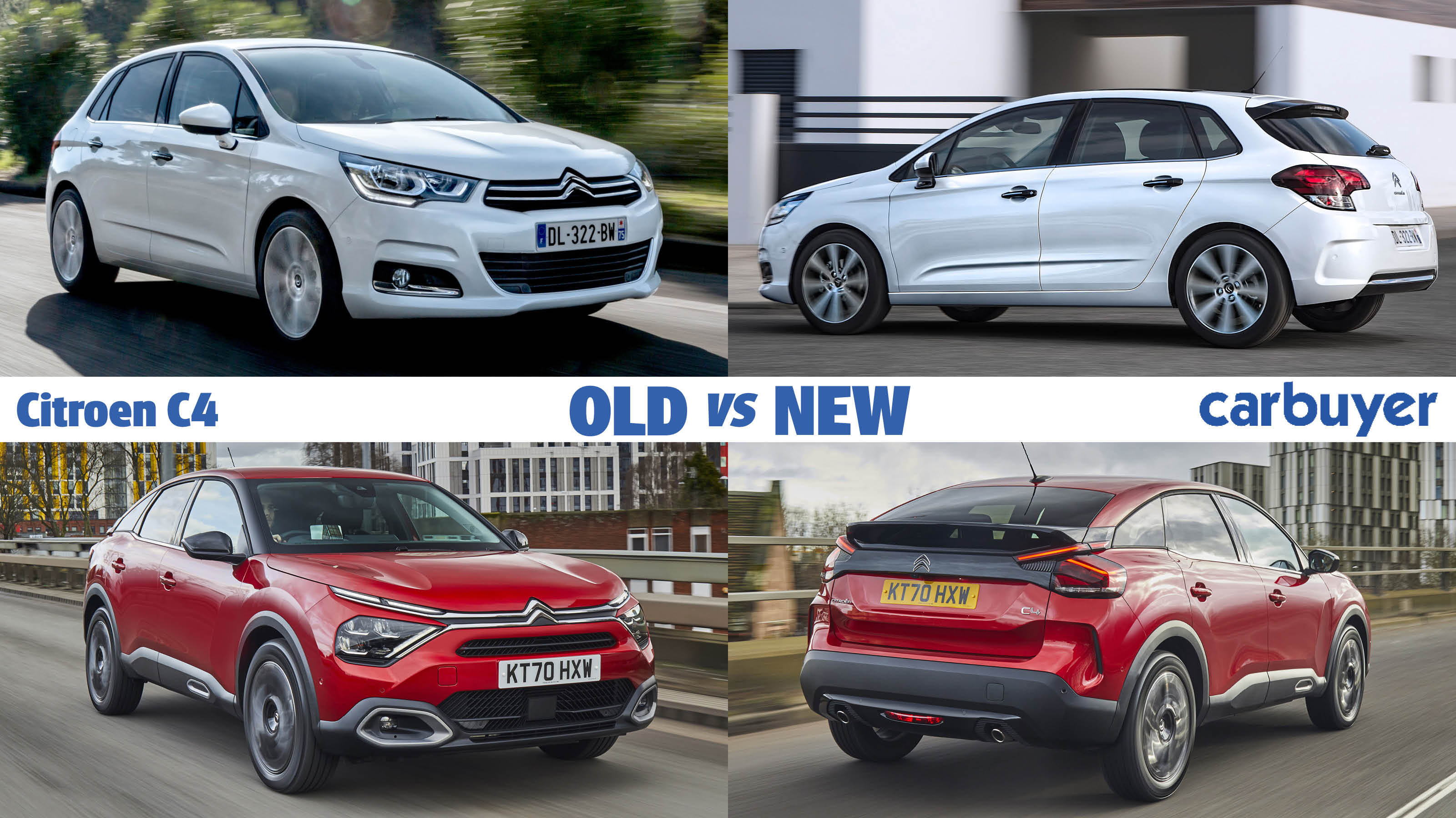 Citroen C4: old vs new hero image 