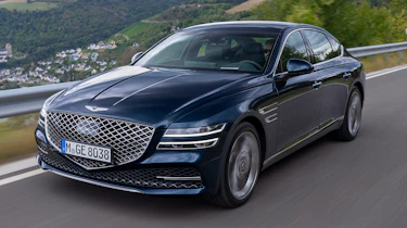 Genesis G80 - front 3/4 dynamic