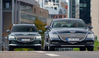 Genesis G80 saloon and GV80 SUV