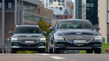 Genesis G80 saloon and GV80 SUV
