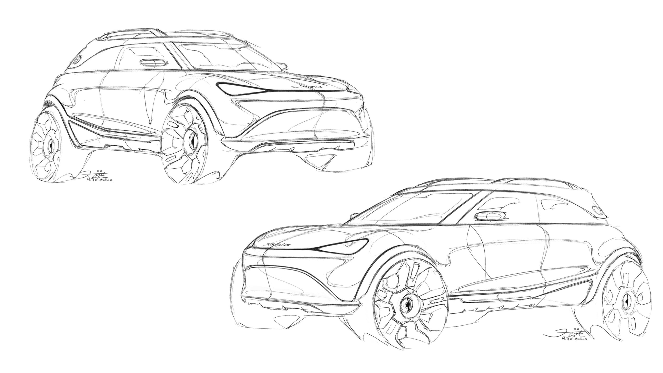2023 Smart SUV - sketches 