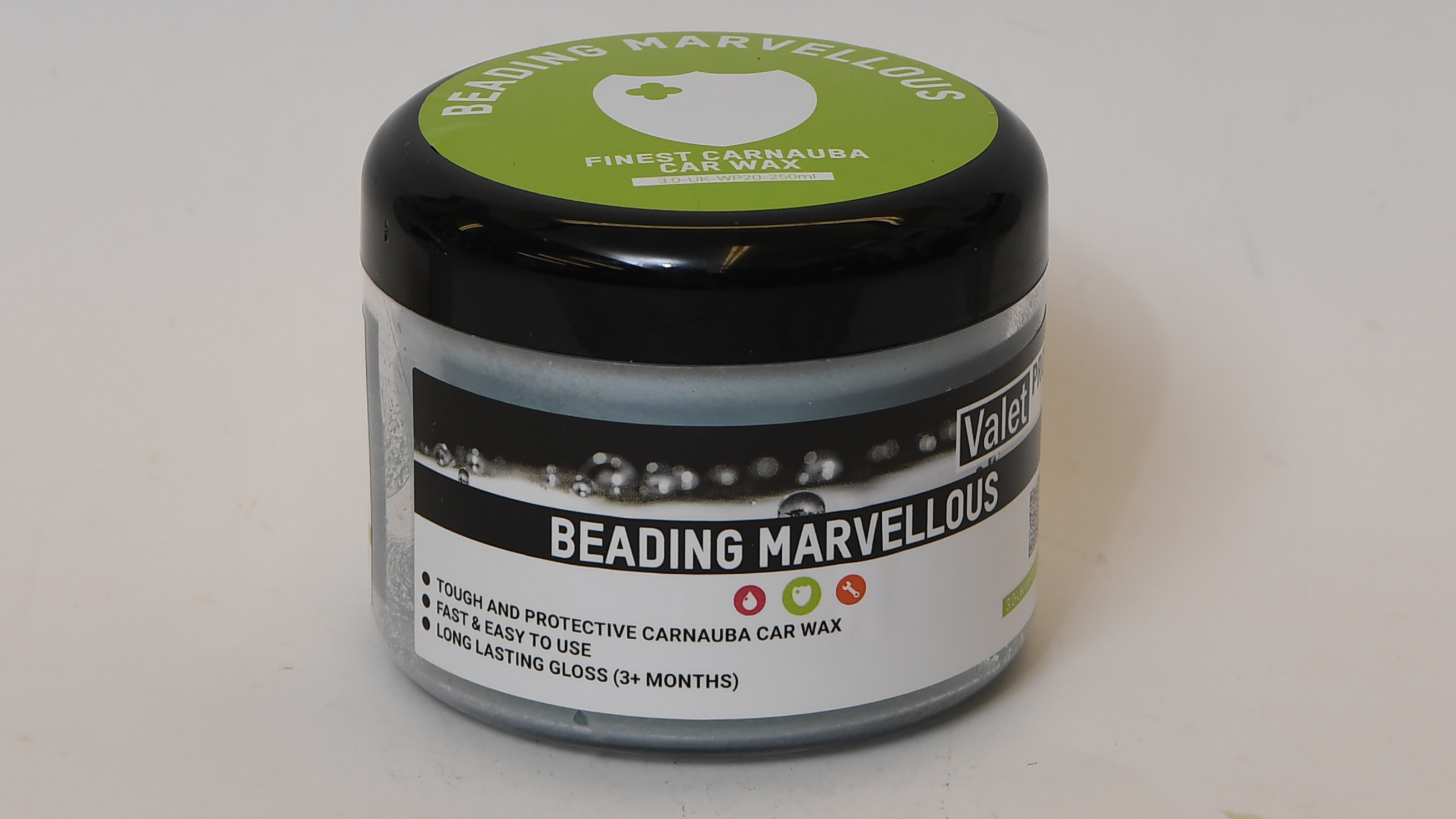 Best car wax -  ValetPRO Beading Marvellous