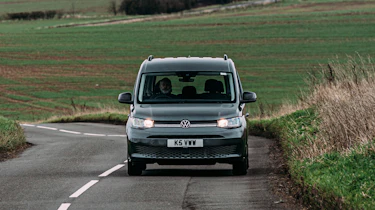 Volkswagen Caddy MPV driving front view