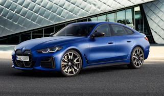 2021 BMW i4 M50 - front 3/4
