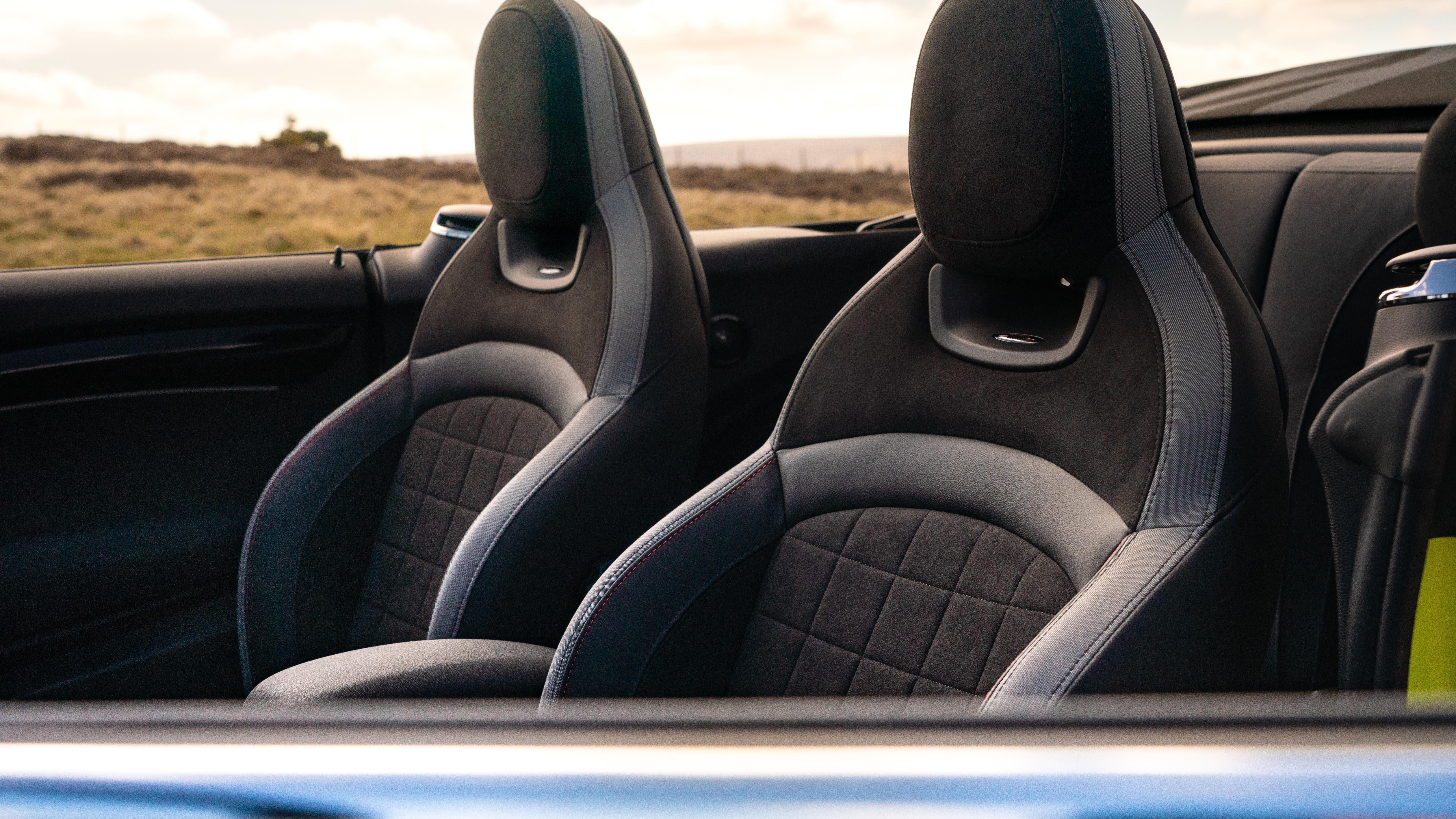 2021 MINI Convertible seat detail