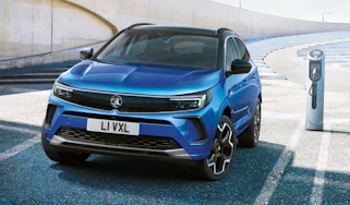 2021 Vauxhall Grandland SUV.