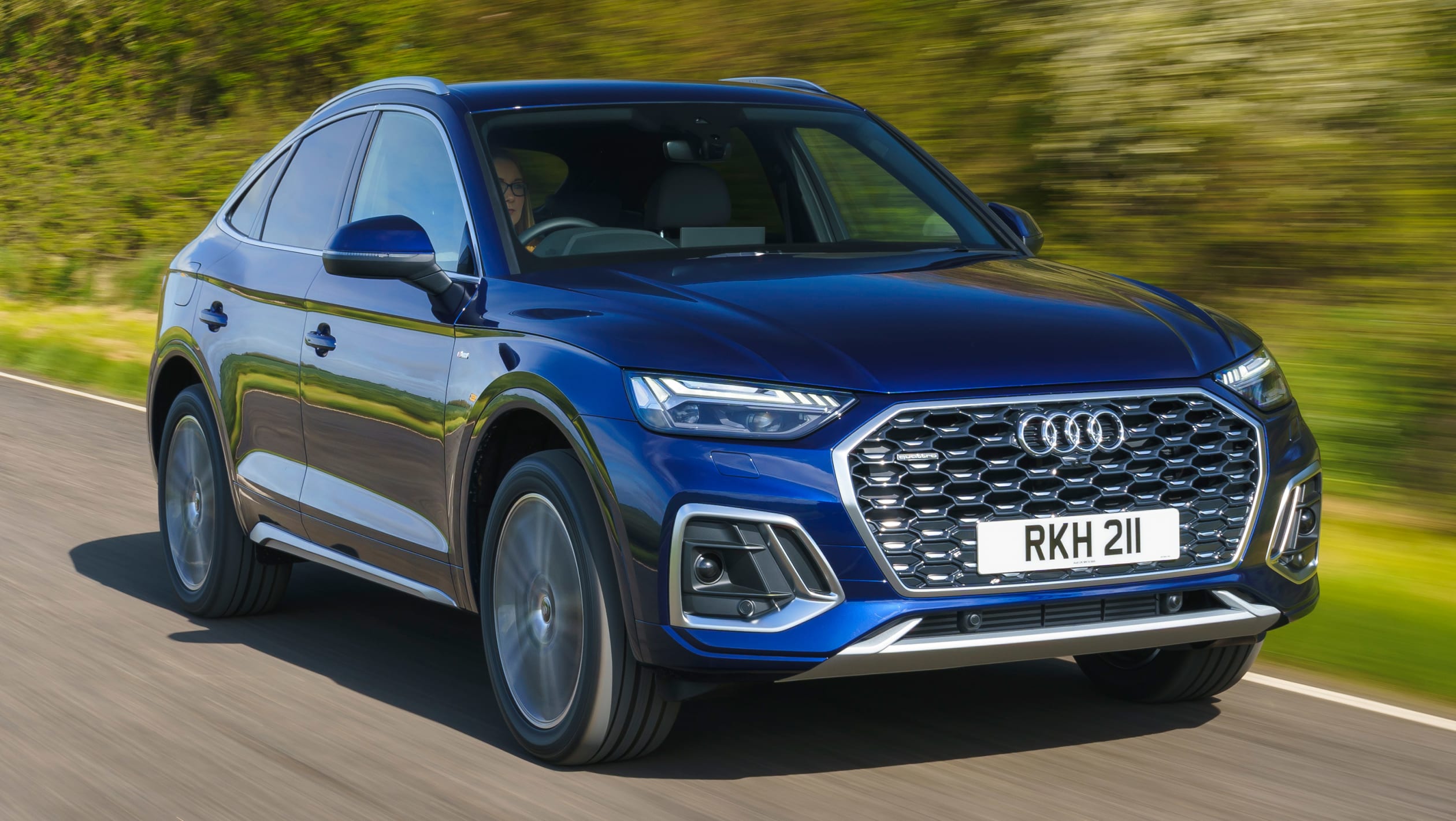 Audi Q5 Sportback SUV - front 3/4