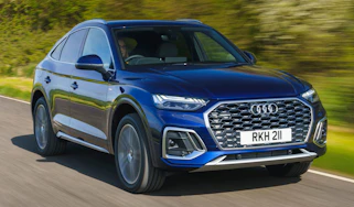 Audi Q5 Sportback SUV - front 3/4