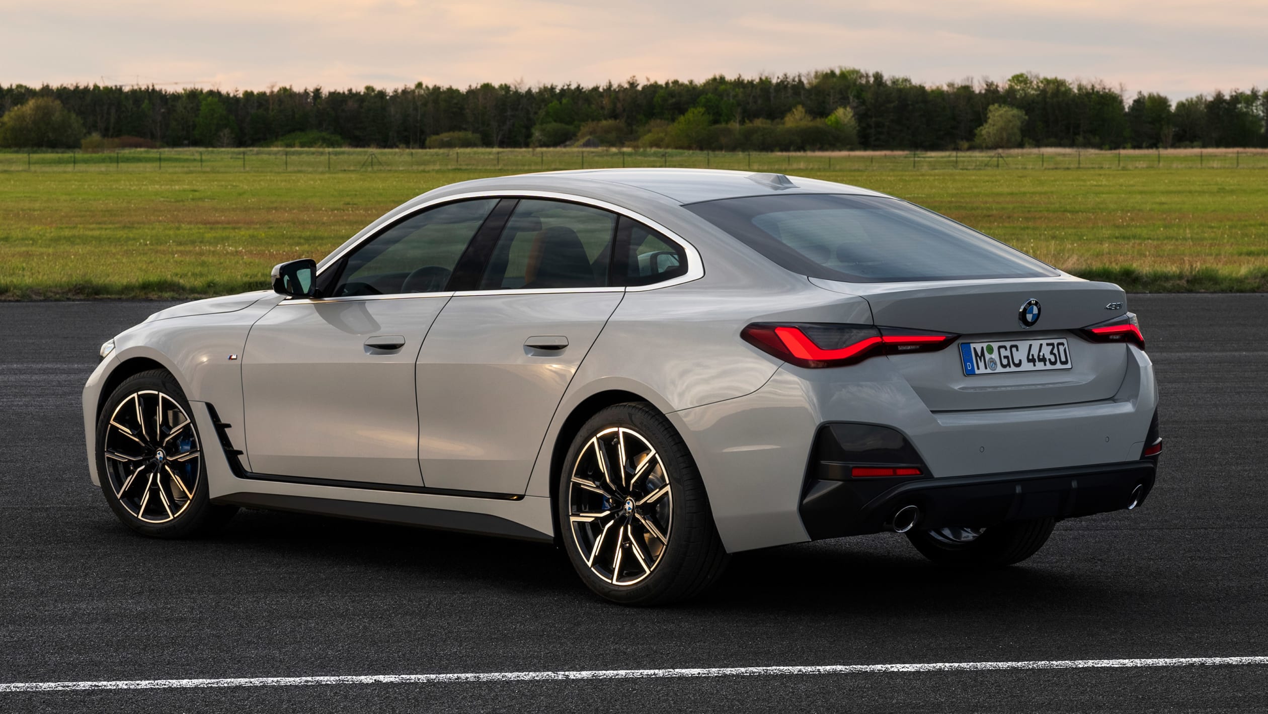 New BMW 4 Series Gran Coupe - rear 3/4 static 