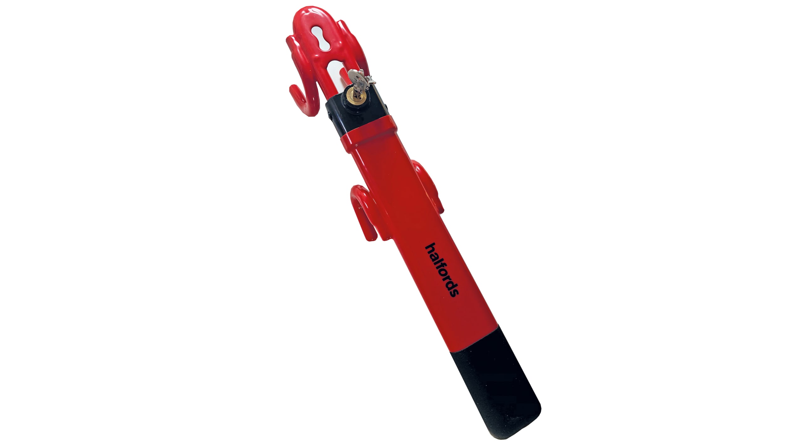 Halfords Essentials Double Bar Steering Lock 