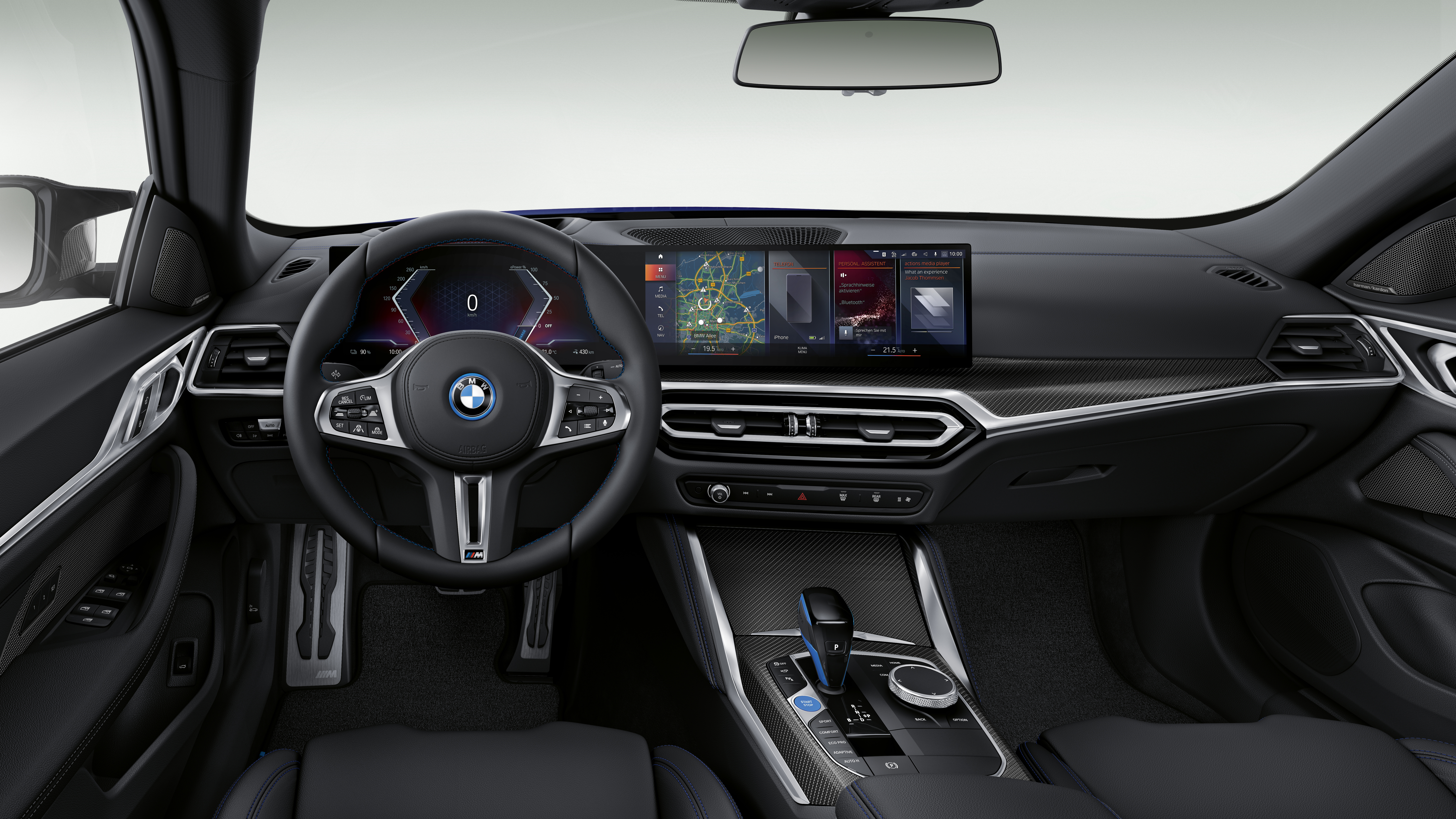 2021 BMW i4 M50 - interior 