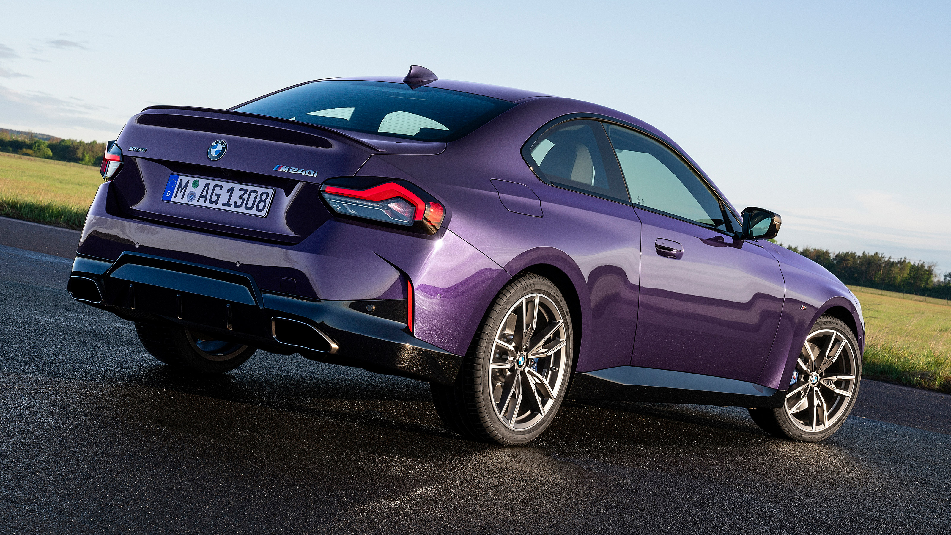 2021 BMW 2 Series Coupe - rear 3/4 static