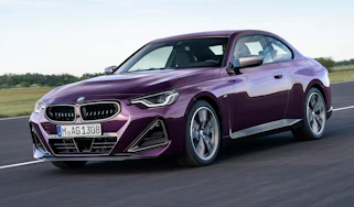 2021 BMW 2 Series Coupe - front 3/4 view
