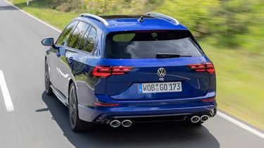 2021 Volkswagen Golf R Estate - rear 3/4 driving