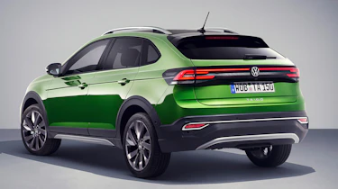 2021 Volkswagen Taigo coupe-SUV.