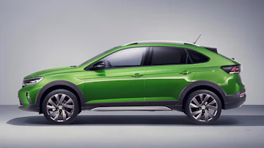 2021 Volkswagen Taigo coupe-SUV.
