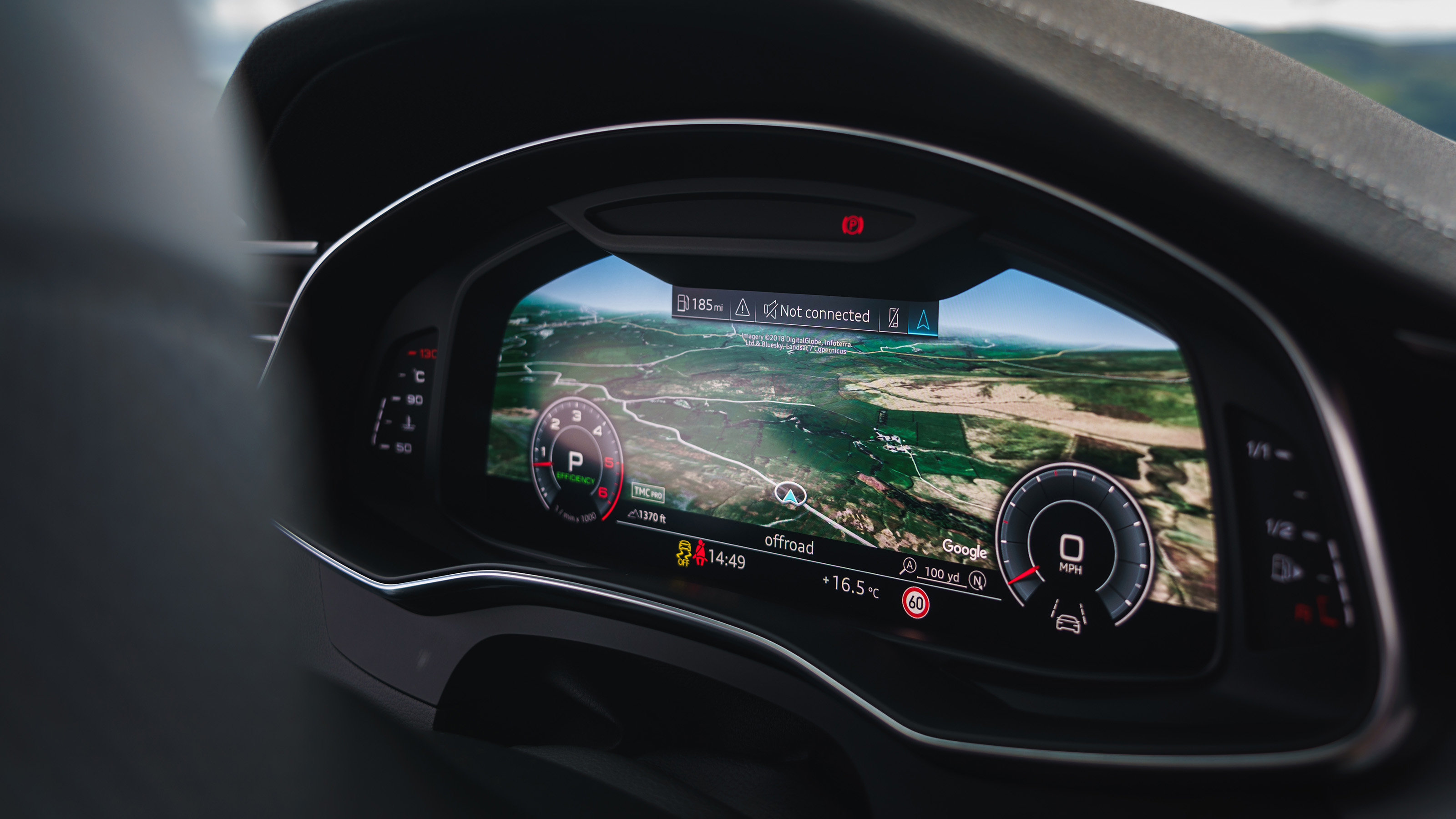 Audi A6 Avant digital dials