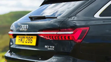 Audi A6 Avant tail-light