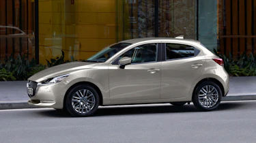 Mazda2 - Platinum Quartz Metallic side static