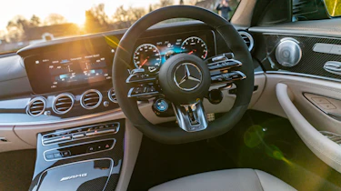Mercedes-AMG E 63 estate interior - close up