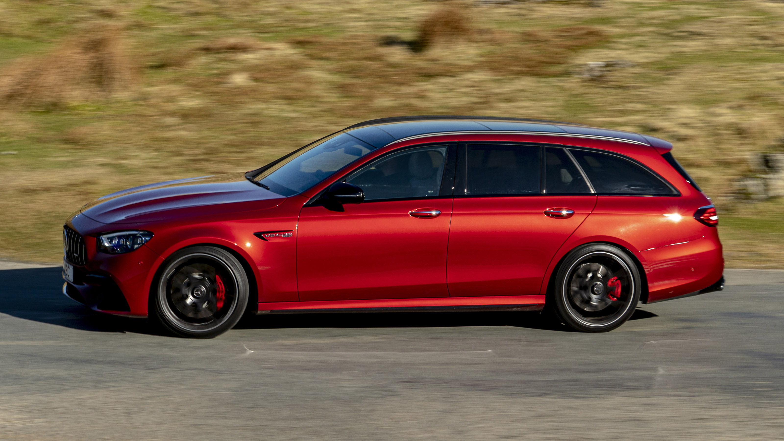 Mercedes-AMG E 63 estate side view