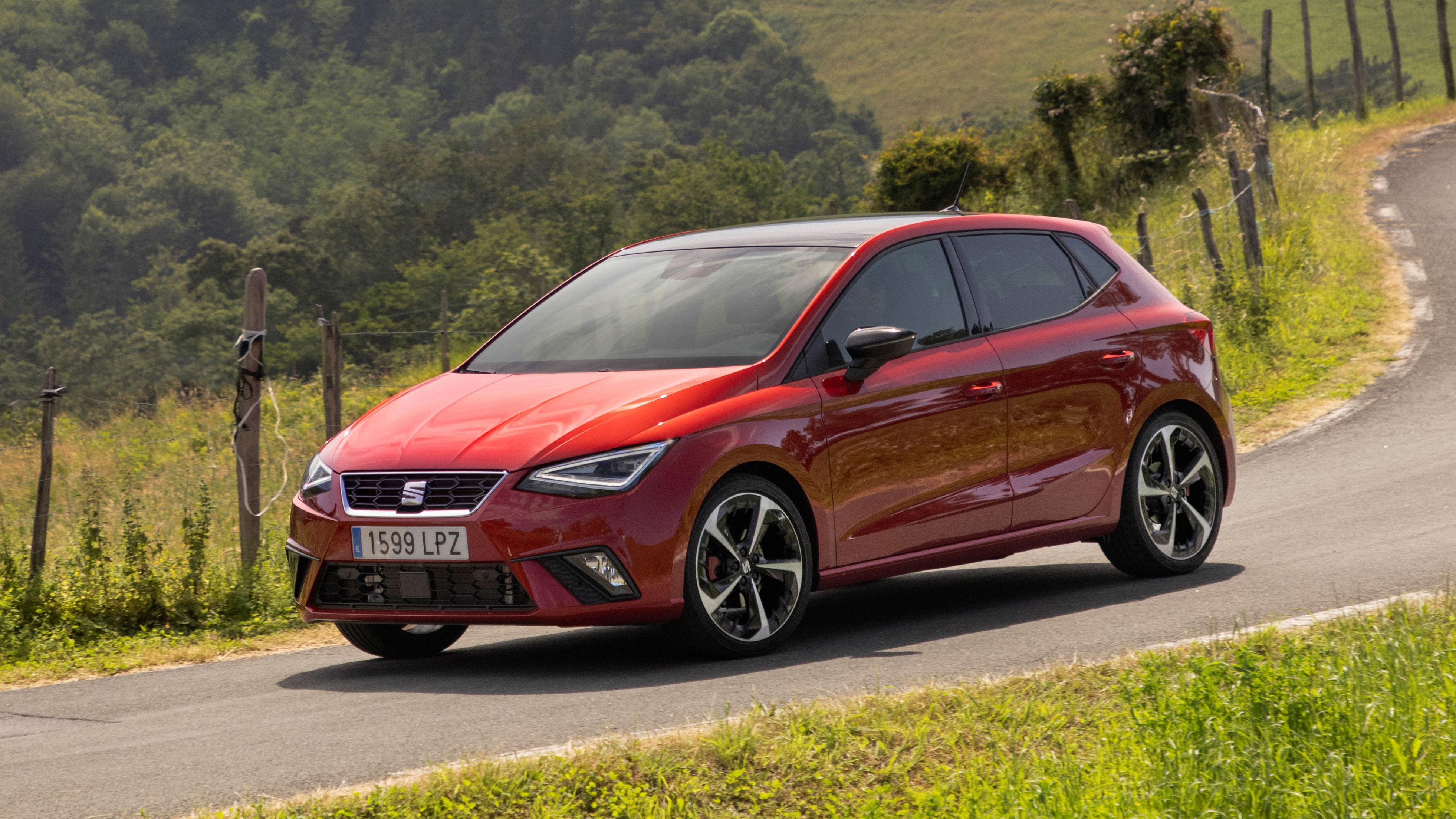 2021 SEAT Ibiza - front 3/4 dynamic 