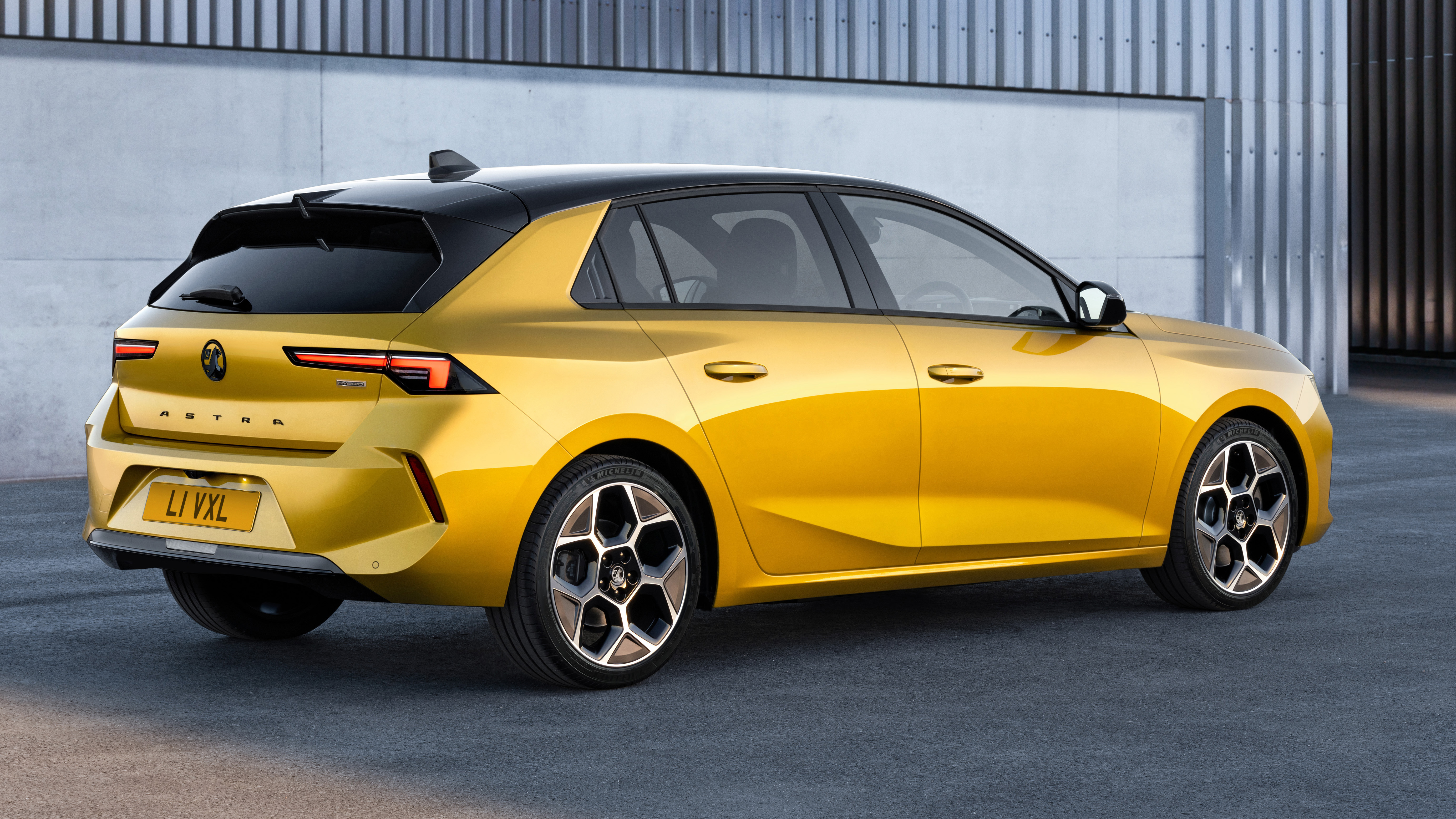 2021 Vauxhall Astra - rear 3/4