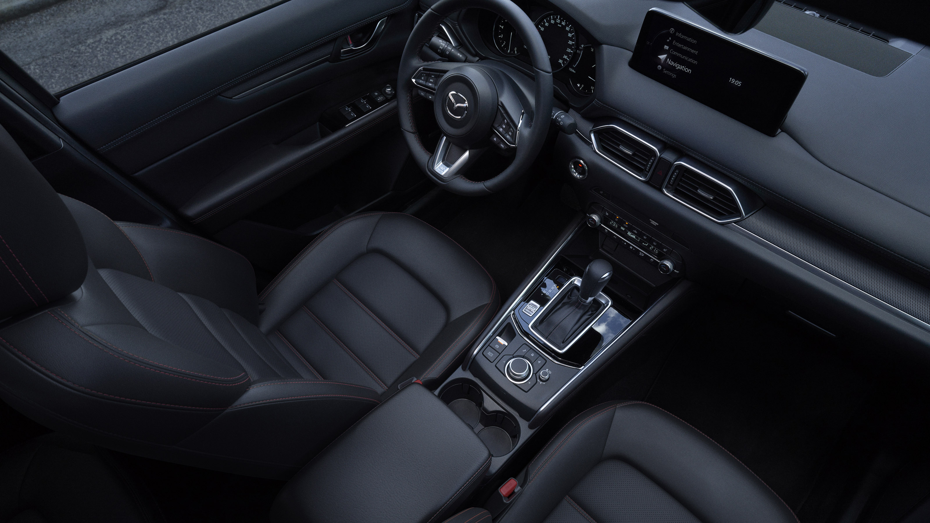 2022 Mazda CX-5 Sport Black interior